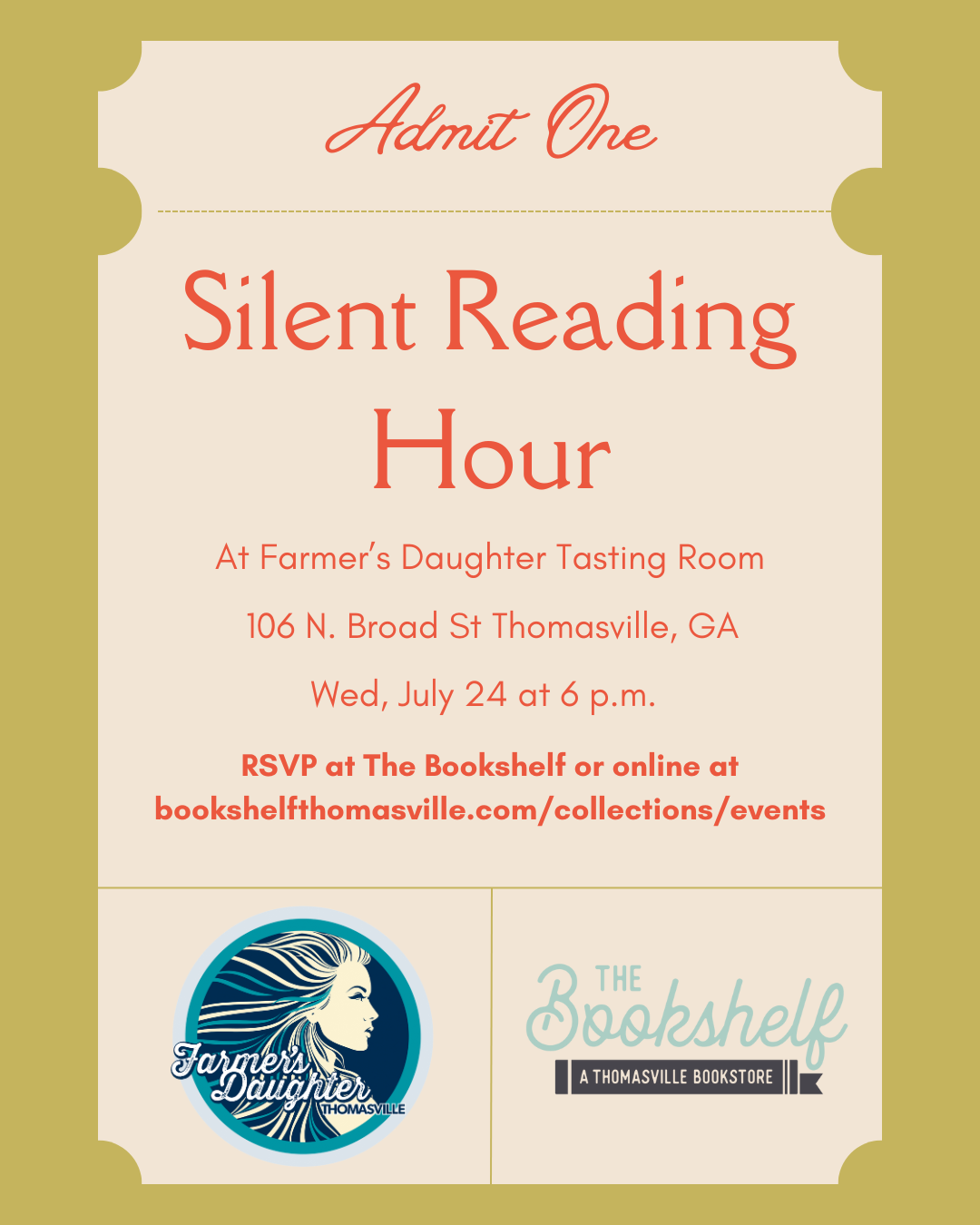 Silent Reading Hour Event Photo