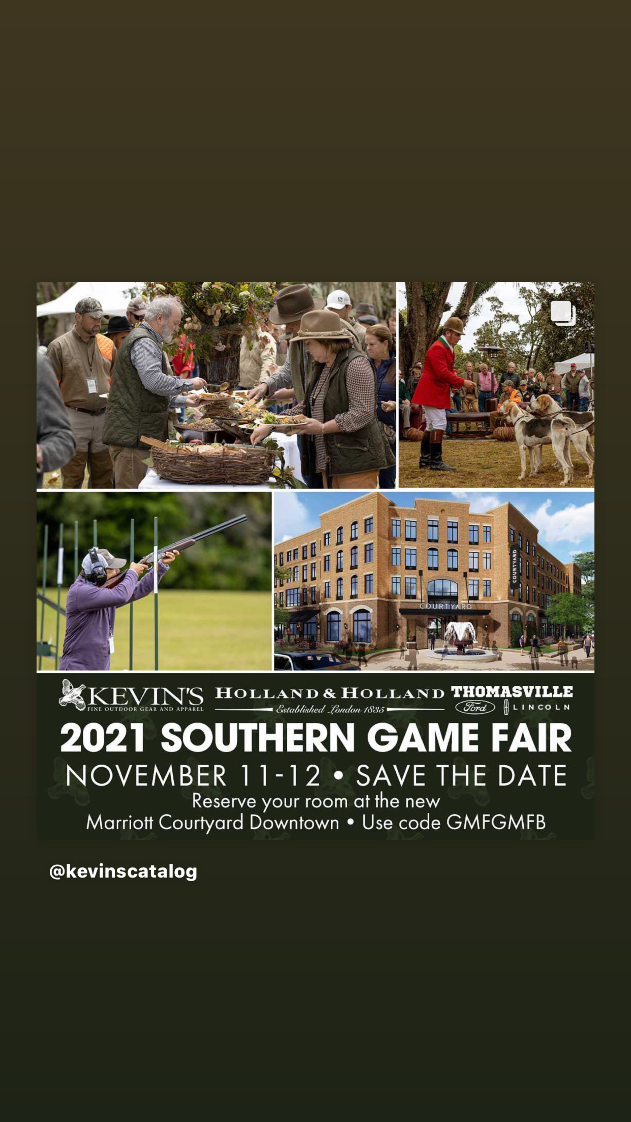 Kevin’s 5th Annual Southern Game Fair Event Photo