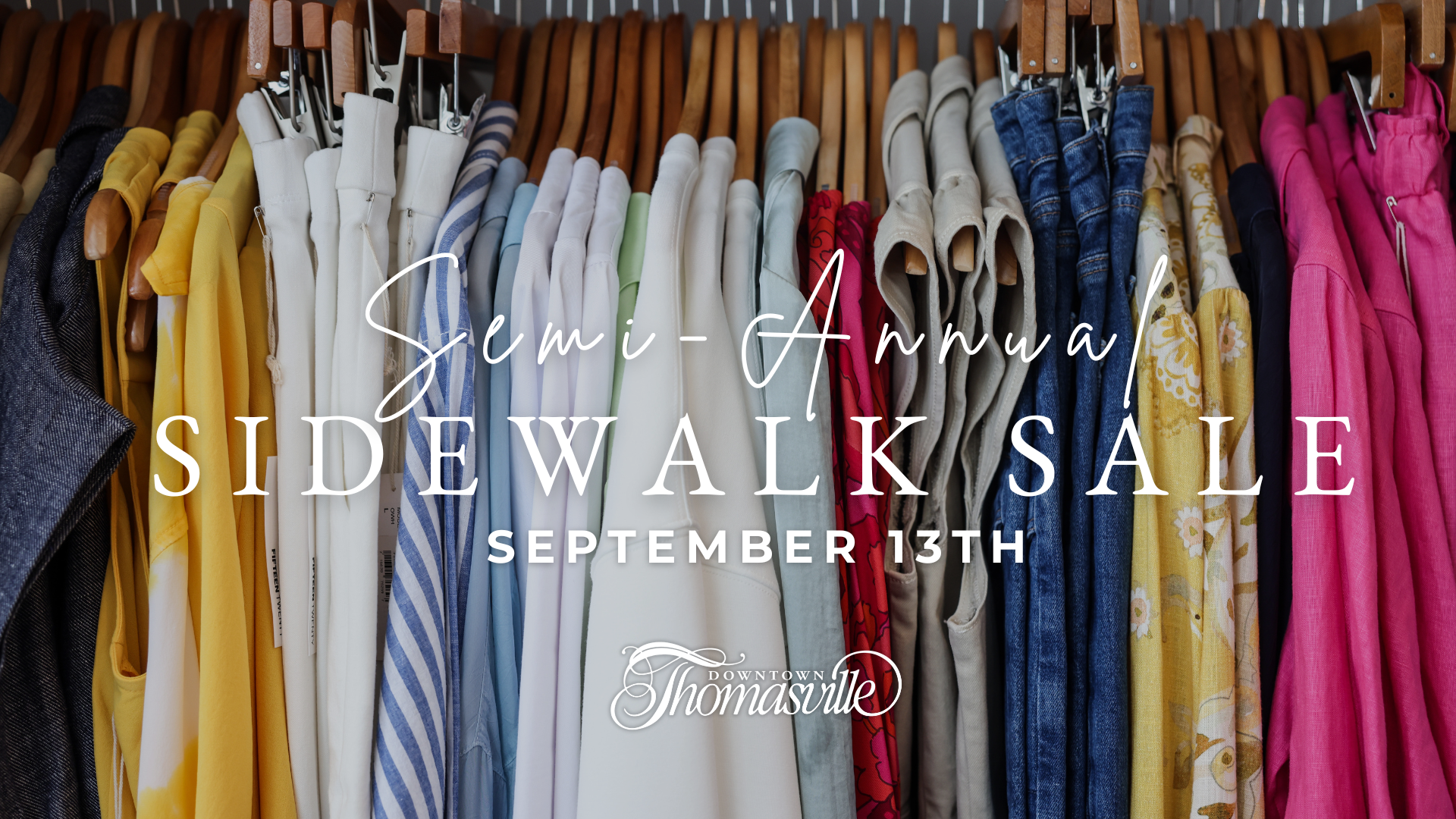 Downtown Semi-Annual Sidewalk Sale Event Photo