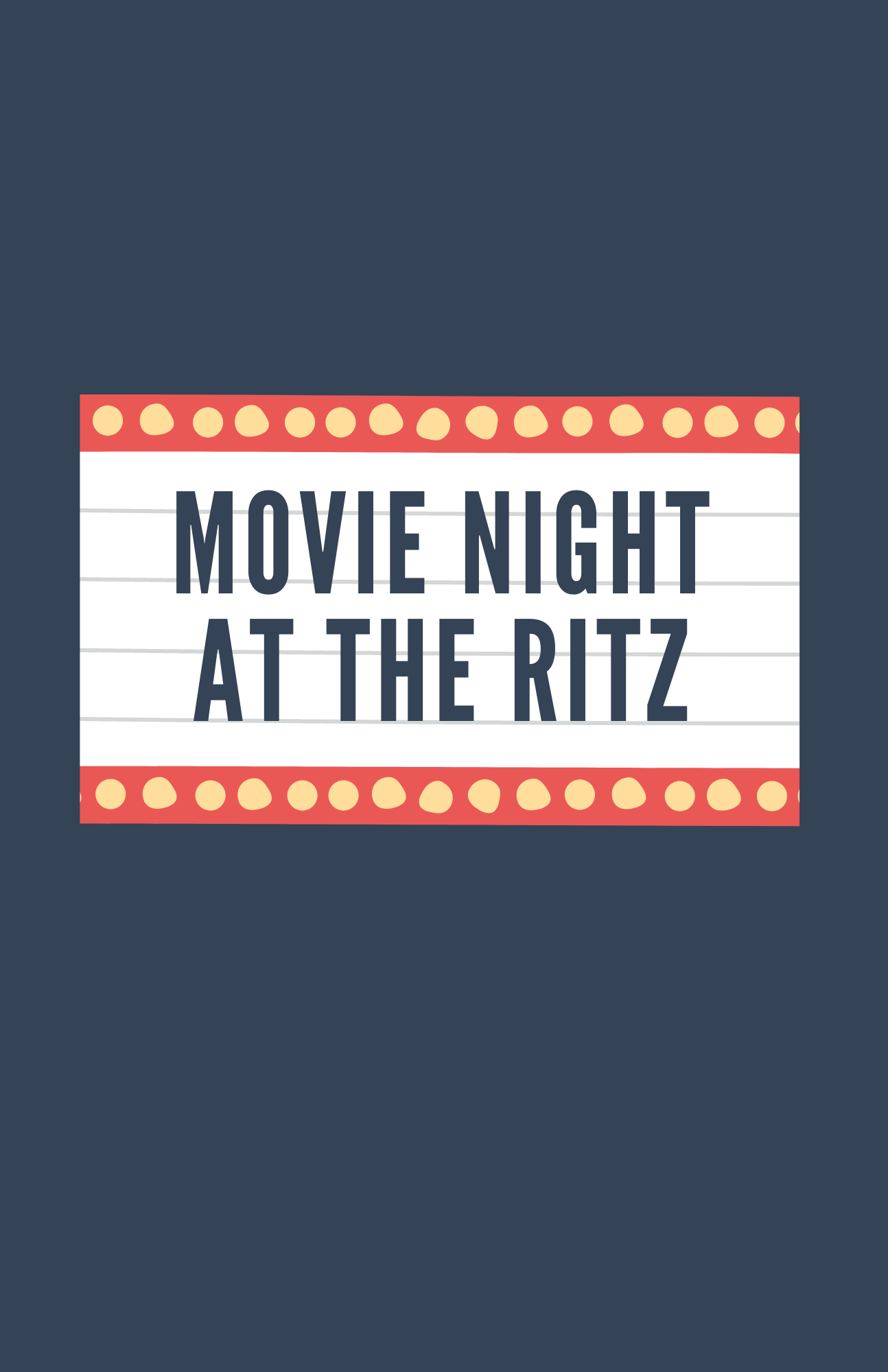 Christmas Movie Night at The Ritz Event Photo