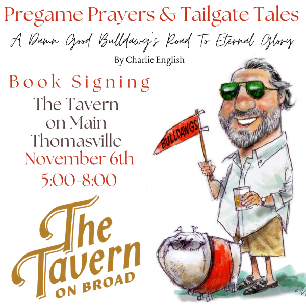 Book Signing with Charlie English - Pregame Prayers & Tailgate Tales: A Damn Good Bulldawg’s Road to Eternal Glory Event Photo
