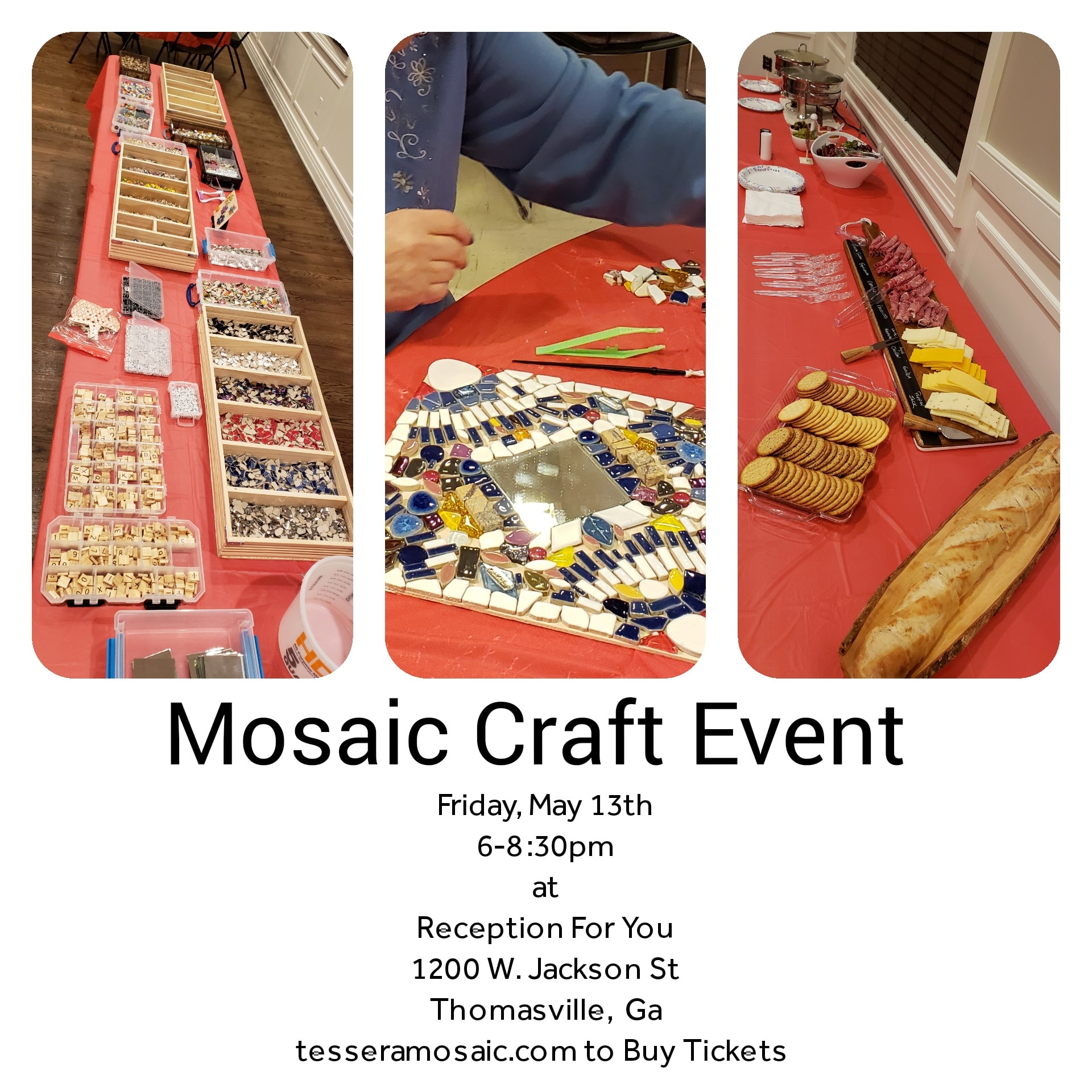 Mosaic Craft Night  Event Photo