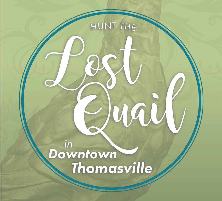 HUNT THE LOST QUAIL THROUGHOUT DOWNTOWN THOMASVILLE