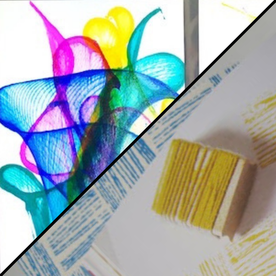 String Art and Block Printing Event Photo