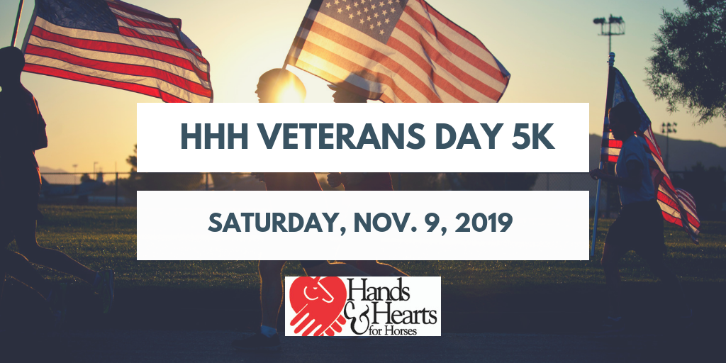 Hands & Hearts for Horses Veterans Day 5K and 1-mile Fun Run/Walk Event Photo