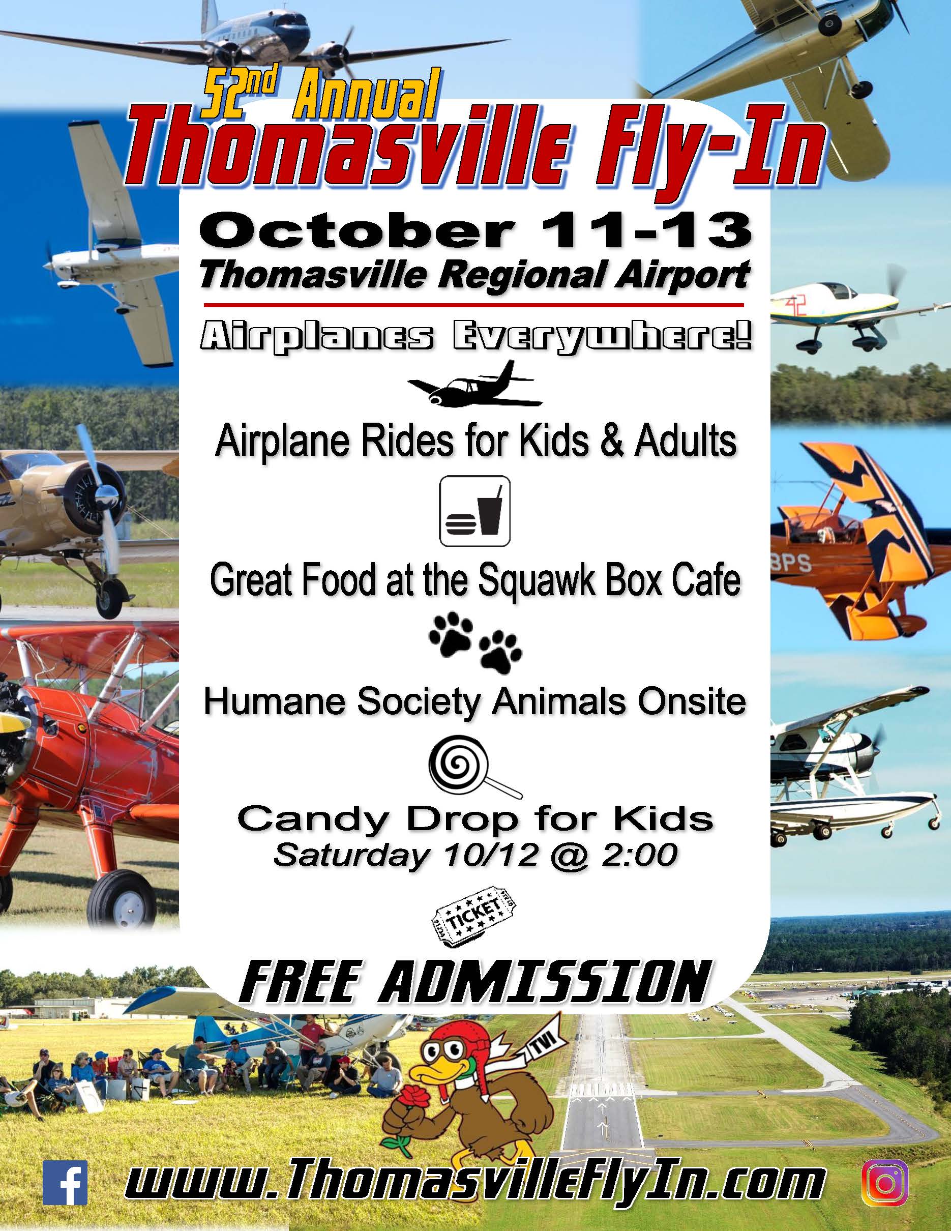 52nd Annual Thomasville Fly-In Event Photo