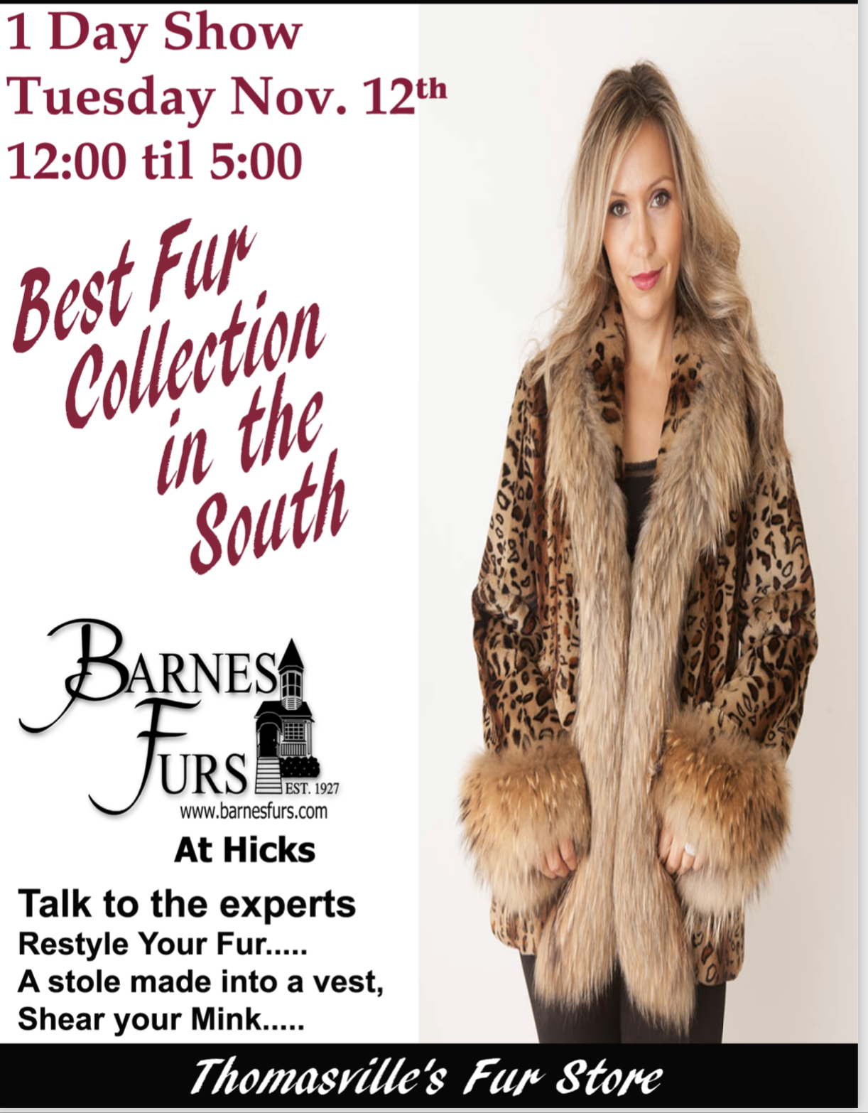 Fur Restyle shoe  Event Photo